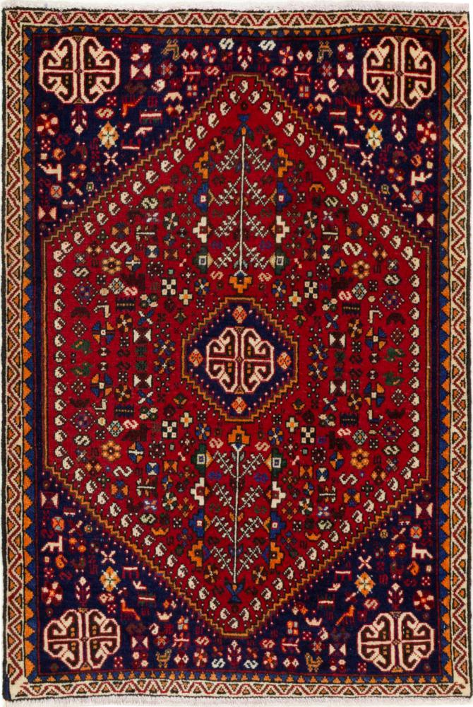 Persisk tæppe Abadeh 104x71 104x71, Persisk tæppe Knyttet i hånden