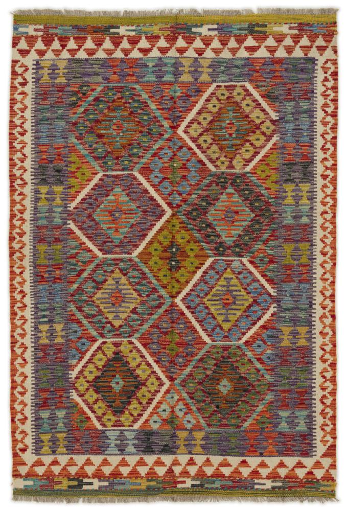 Tappeto Afgano Kilim Afghan 181x125 181x125, Tappeto persiano Tessuto a mano