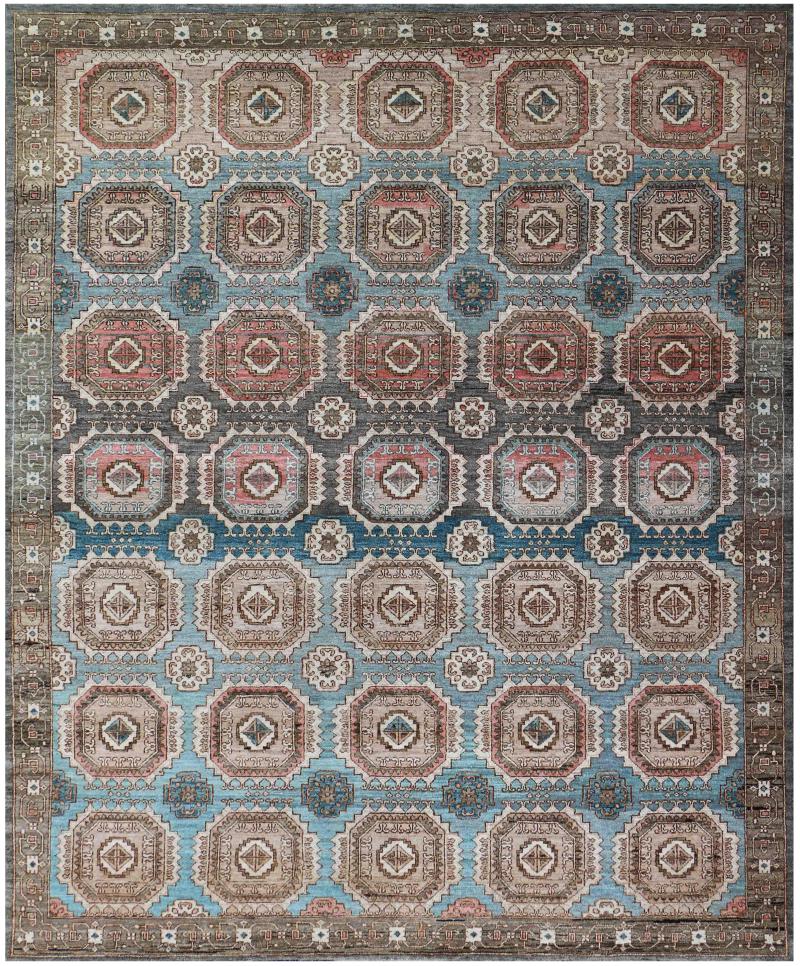 Tapis indien Sadraa 243x304 243x304, Tapis persan Noué à la main