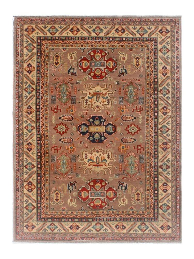 Afghan rug Kazak Ghazni 277x181 277x181, Persian Rug Knotted by hand