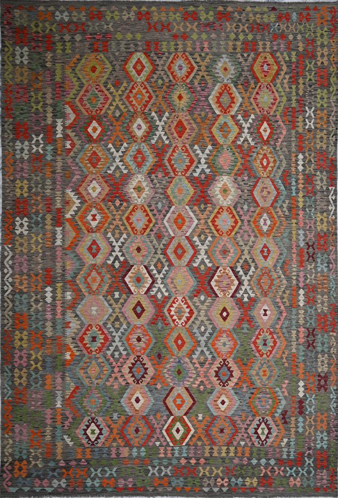 Afganistan-matto Kelim Afghan 501x360 501x360, Persialainen matto kudottu