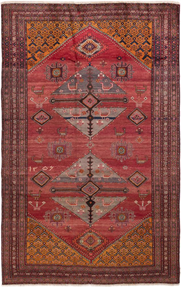 Tapis persan Ghutschan Ancien 301x188 301x188, Tapis persan Noué à la main