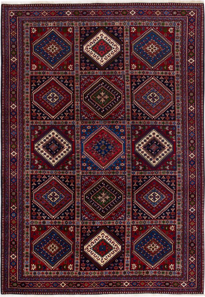 Tapis persan Aliabad 301x206 301x206, Tapis persan Noué à la main
