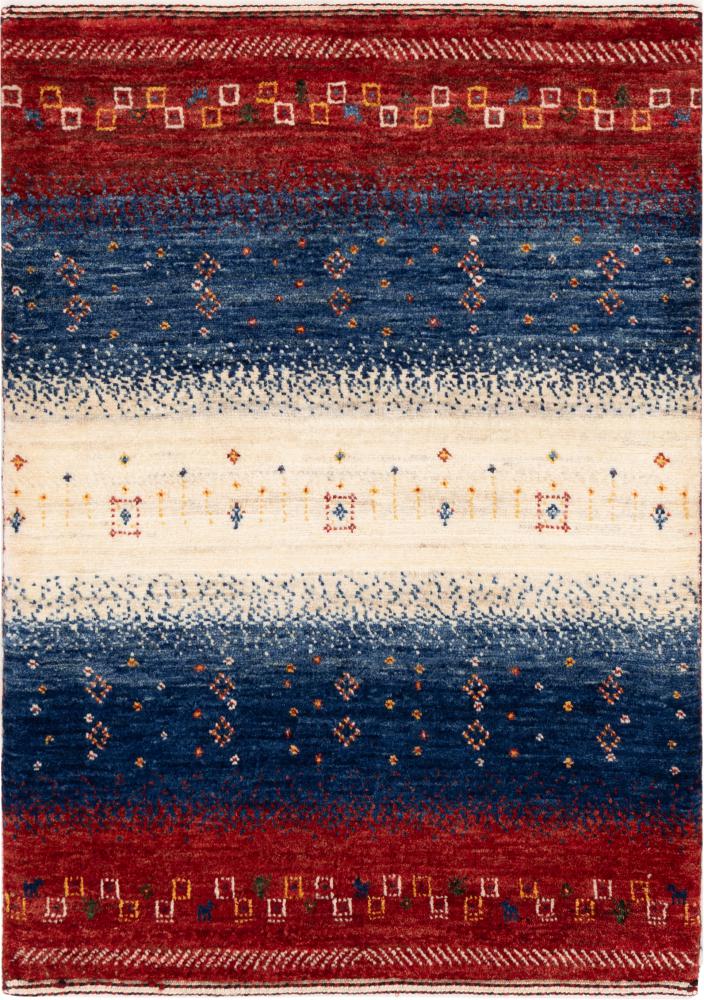 Perzisch tapijt Perzisch Gabbeh Loribaft Nowbaft 89x62 89x62, Perzisch tapijt Handgeknoopte