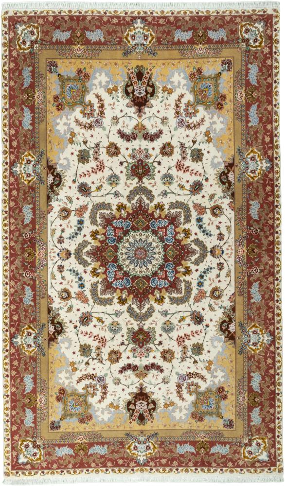 Tapis persan Tabriz 50Raj 264x161 264x161, Tapis persan Noué à la main
