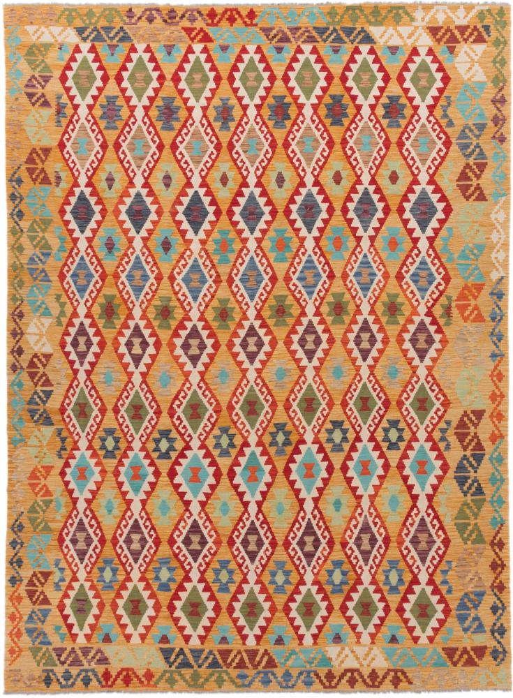 Tapete afegão Kilim Afegão 355x262 355x262, Tapete persa Tecido à mão