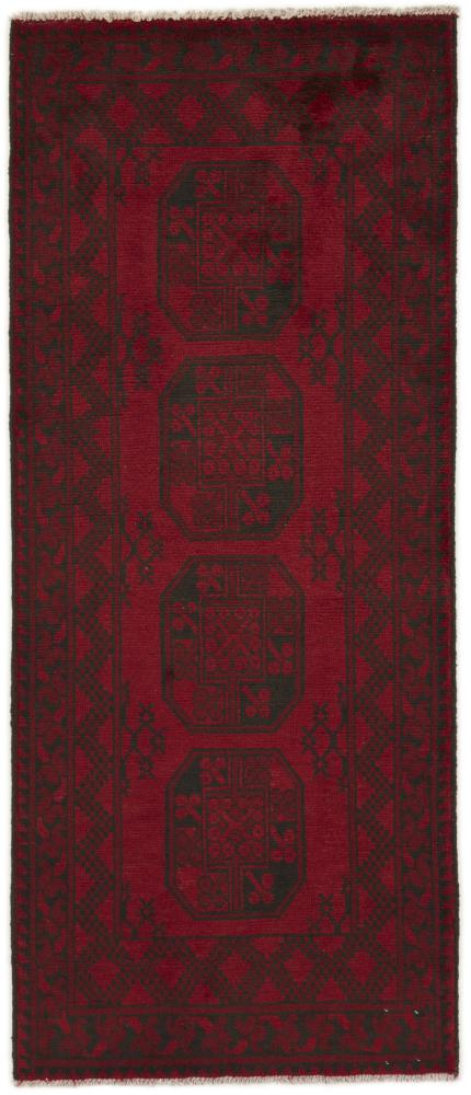 Tapete afegão Afegão Akhche 199x79 199x79, Tapete persa Atado à mão
