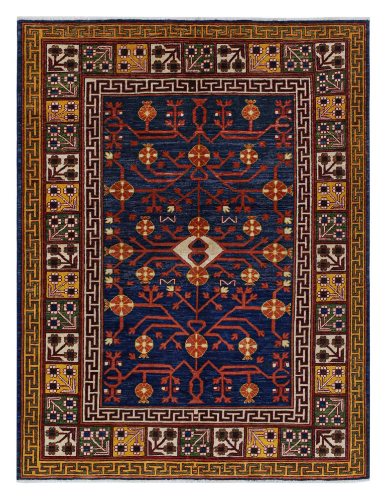 Afghan rug Kazak Darya 194x150 194x150, Persian Rug Knotted by hand