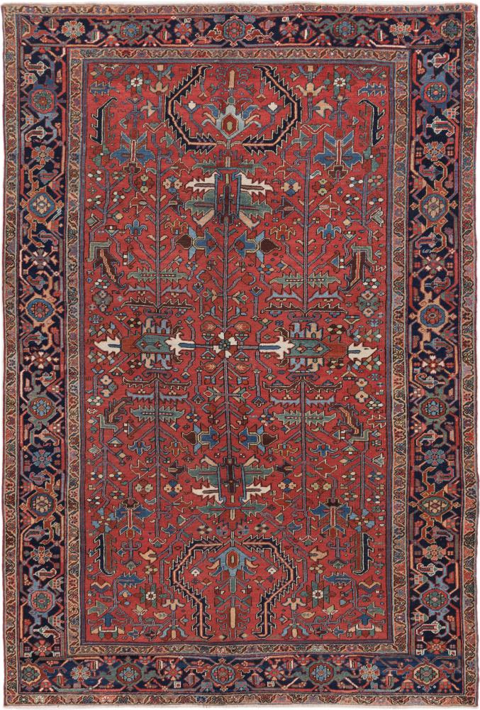 Persian Rug Heriz Antique 338x230 338x230, Persian Rug Knotted by hand