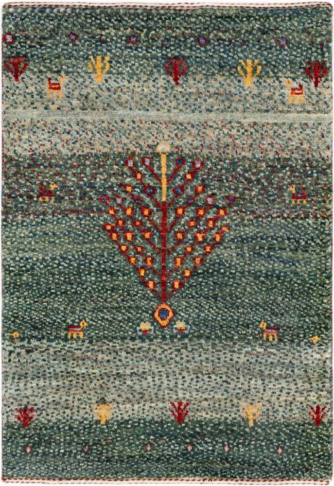 Perserteppich Perser Gabbeh Loribaft Atelier 84x61 84x61, Perserteppich Handgeknüpft