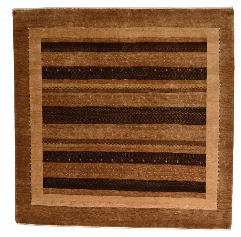 Indiaas tapijt Gabbeh Loribaft 199x199 199x199, Perzisch tapijt Handgeknoopte