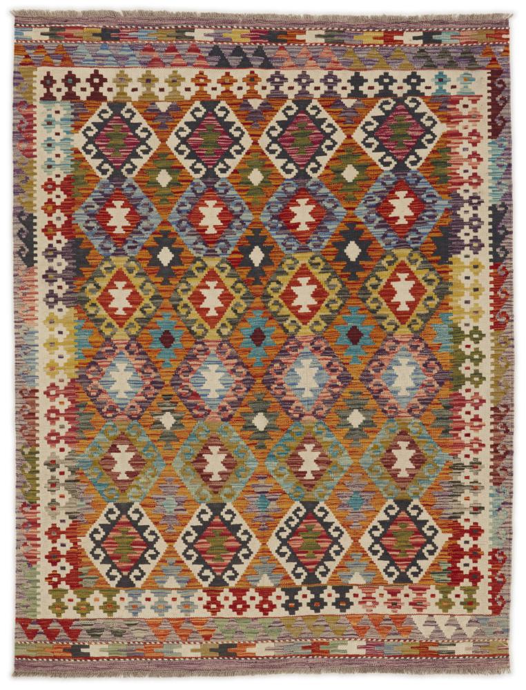 Pakistaans tapijt Kilim Afghan 198x154 198x154, Perzisch tapijt Handgeweven