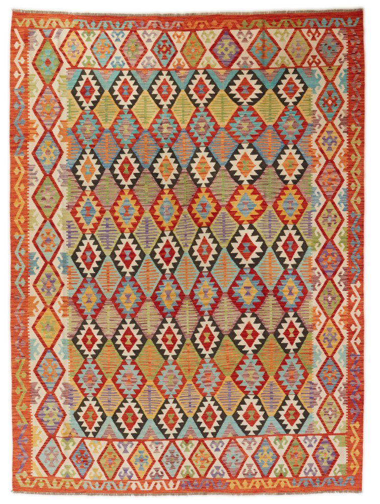 Αφγανικό χαλί Κιλίμ Afghan 347x256 347x256, Περσικό χαλί Χειροποίητο υφαντό