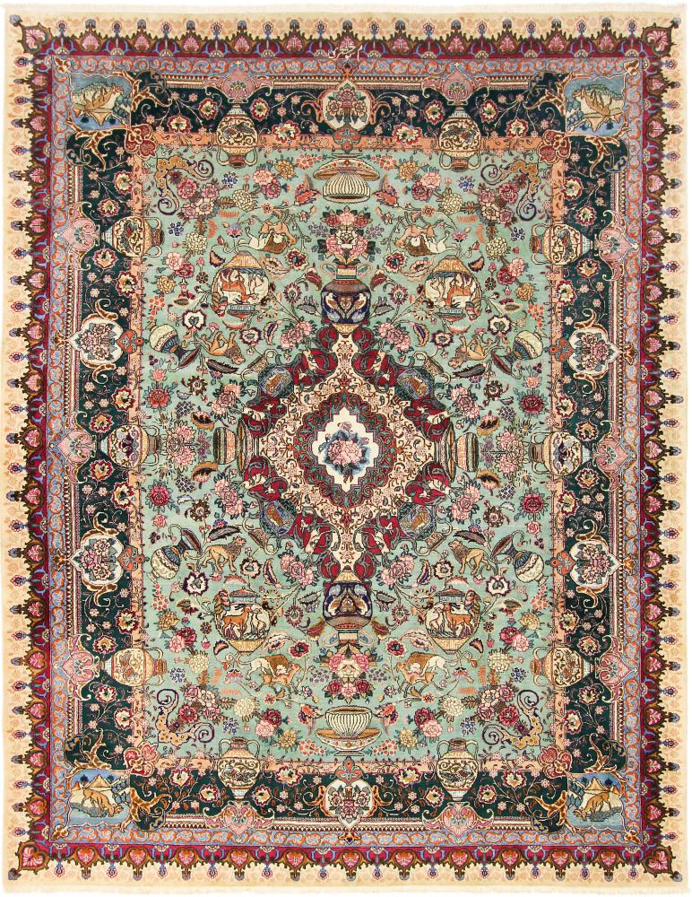 Perzisch tapijt Kaschmar 376x299 376x299, Perzisch tapijt Handgeknoopte