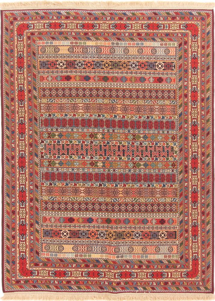 Perzisch tapijt Kilim Soozani 198x149 198x149, Perzisch tapijt Handgeweven
