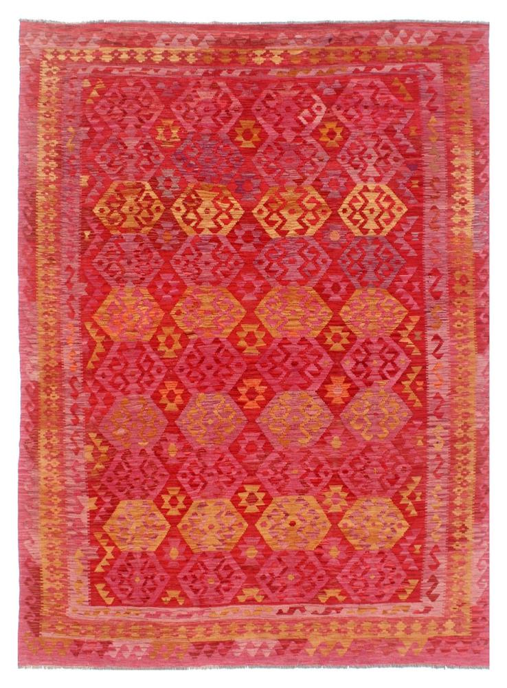 Dywan afgański Kilim Afghan 356x251 356x251, Dywan perski Ręcznie tkane