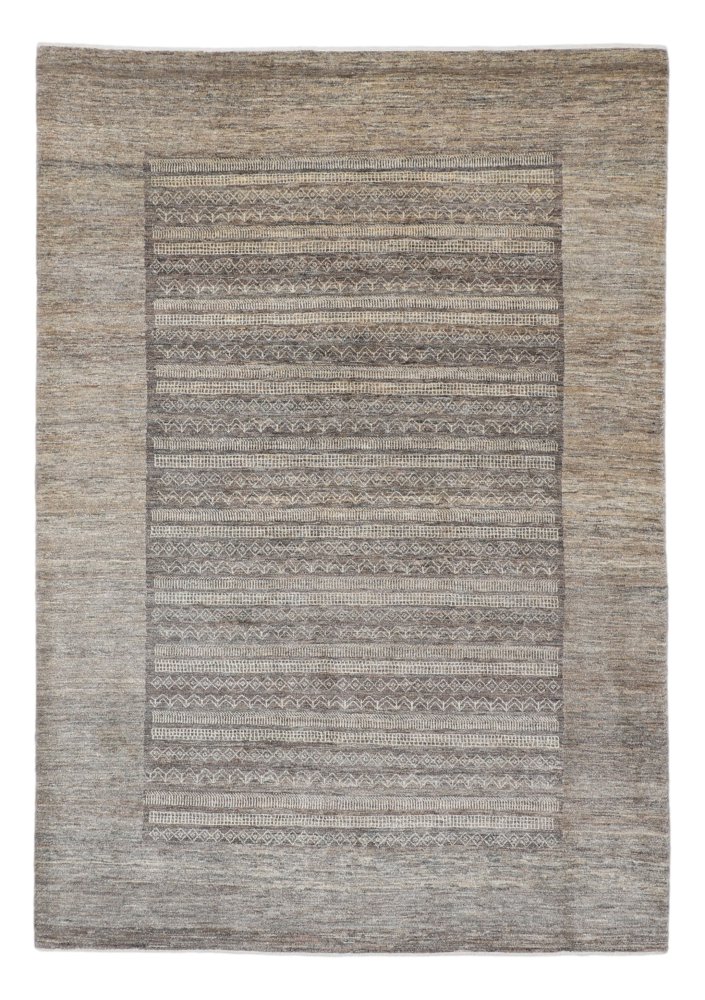 Tapis persan Persan Gabbeh Loribaft 244x174 244x174, Tapis persan Noué à la main