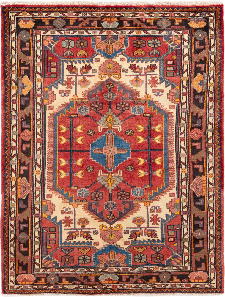 Persisk tæppe Tuyserkan 150x114 150x114, Persisk tæppe Knyttet i hånden