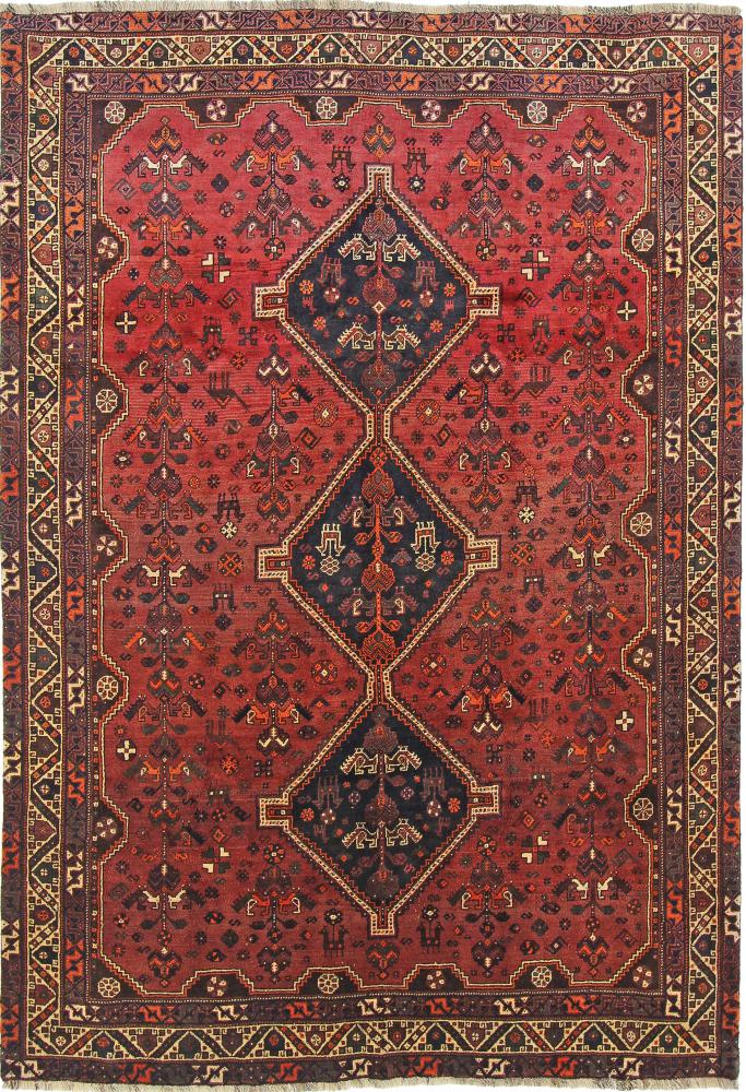 Tapete persa Ghashghai 307x212 307x212, Tapete persa Atado à mão