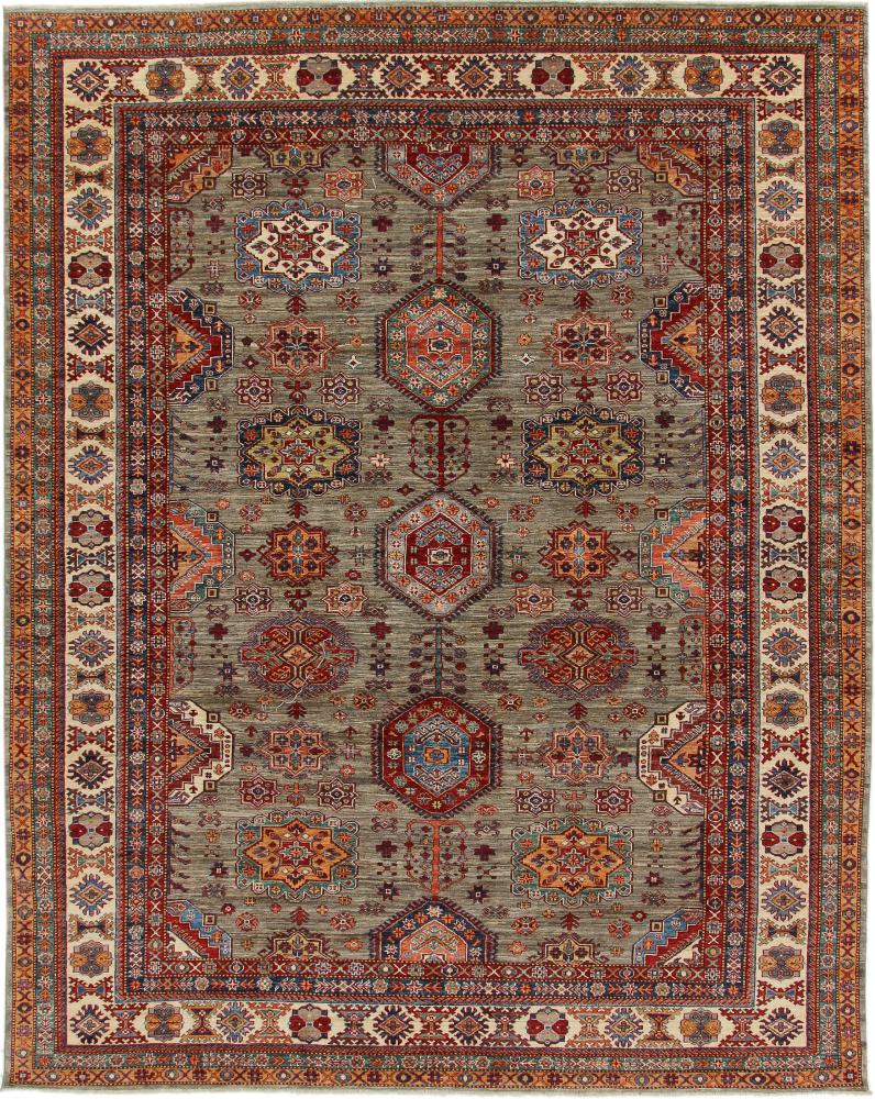 Afghan rug Super Kazak 350x277 350x277, Persian Rug Knotted by hand