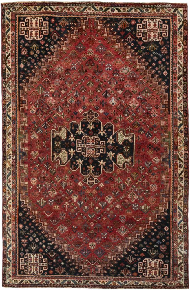 Persisk matta Shiraz 253x167 253x167, Persisk matta Knuten för hand