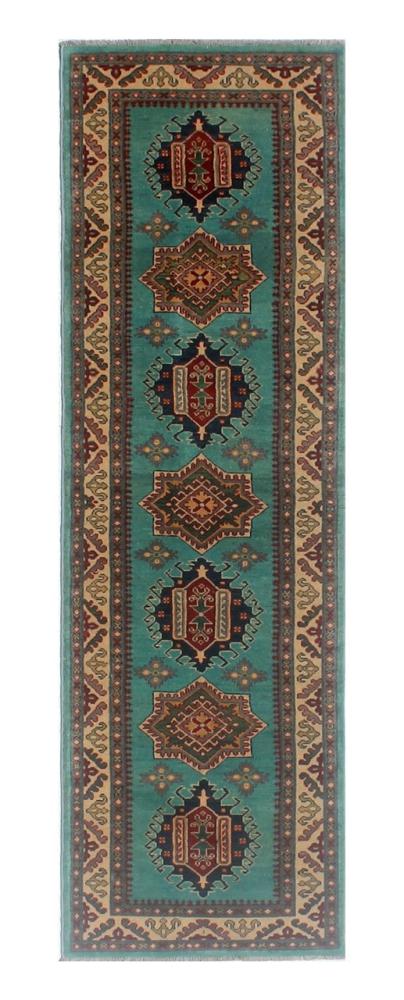 Covor afgan Kazak Ghazni 306x84 306x84, Covor persan Lucrate de mână