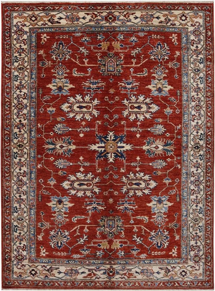 Afghan rug Kazak 201x149 201x149, Persian Rug Knotted by hand