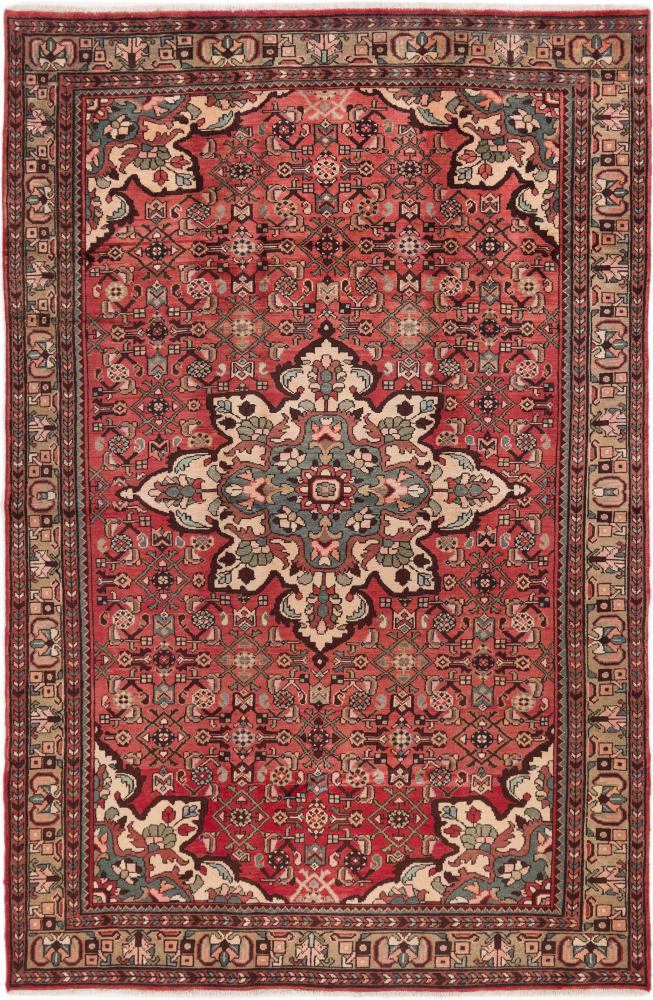 Persisk teppe Hosseinabad 318x204 318x204, Persisk teppe Knyttet for hånd