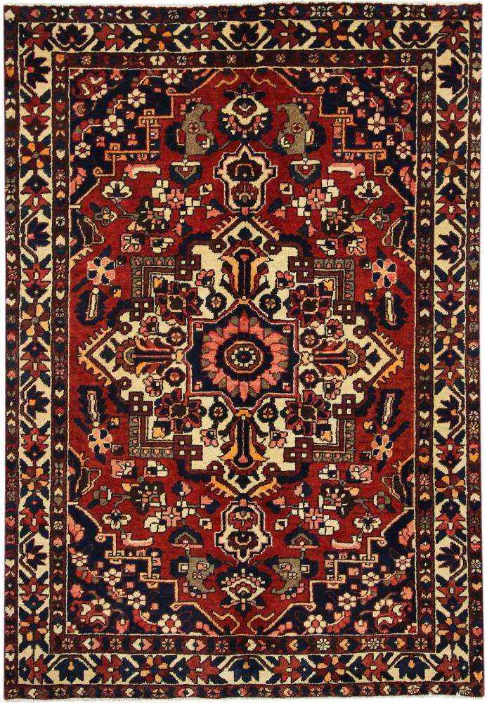 Persisk tæppe Bakhtiar 219x151 219x151, Persisk tæppe Knyttet i hånden