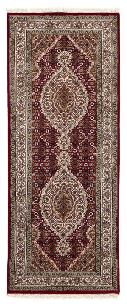 Tappeto indiano Indo Tabriz 199x81 199x81, Tappeto persiano Annodato a mano