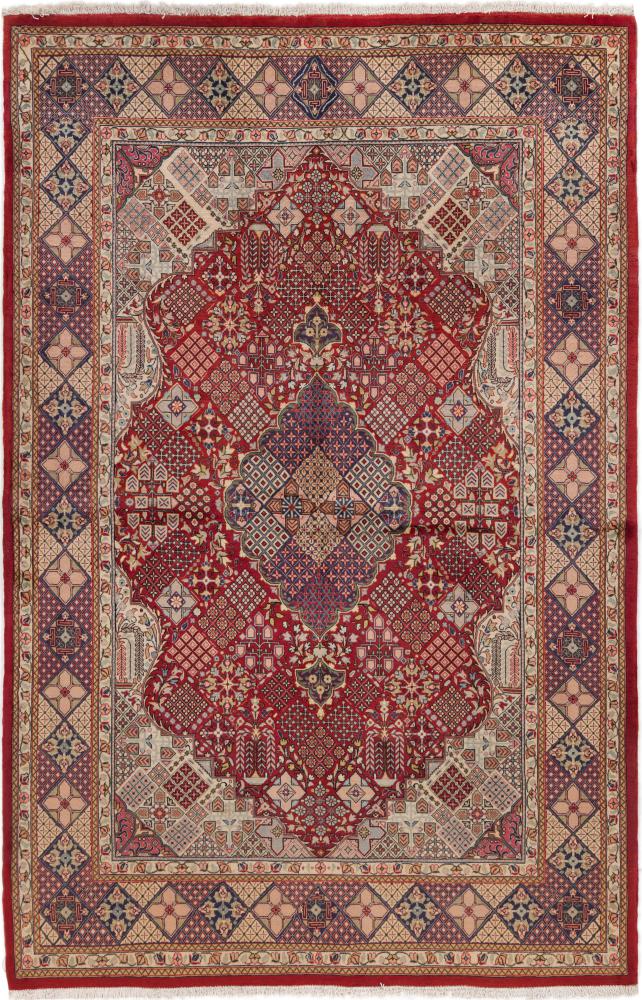 Alfombra persa Ghom Kork 209x132 209x132, Alfombra persa Anudado a mano