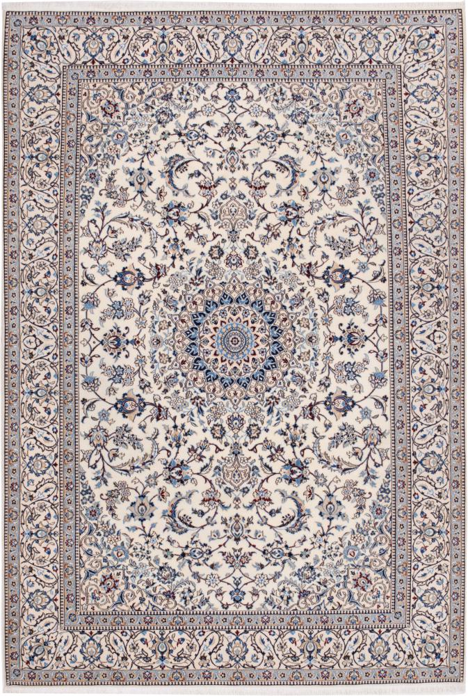 Tapis persan Naïn 9La 302x206 302x206, Tapis persan Noué à la main