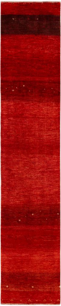 Tappeto persiano Persia Gabbeh Loribaft Atash 304x59 304x59, Tappeto persiano Annodato a mano