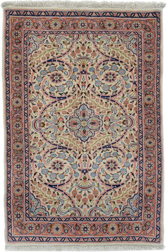 Persian Rug Qum Sherkat 123x84 123x84, Persian Rug Knotted by hand