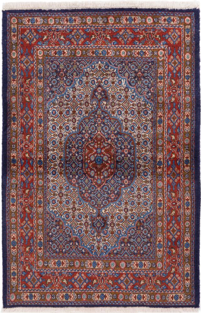 Tapis persan Moud 145x94 145x94, Tapis persan Noué à la main