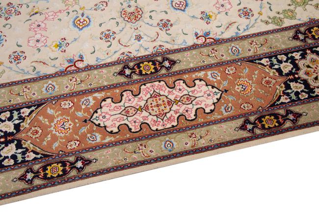 Tabriz 60Raj Ordito in Seta - 4