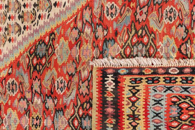 Kilim Fars Senneh Antiek - 5