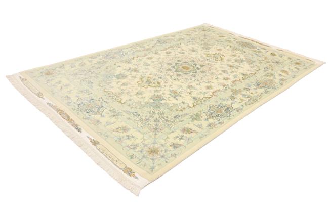 Tabriz 60Raj Signed Silk Warp - 2