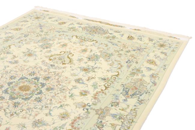 Tabriz 60Raj Signed Silk Warp - 3
