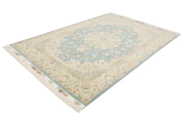 Tabriz 60Raj Signed Silk Warp - 1