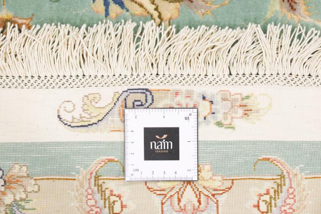 Tabriz 60Raj Signed Silk Warp - 10