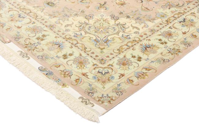 Tabriz 60Raj Signed Silk Warp - 4
