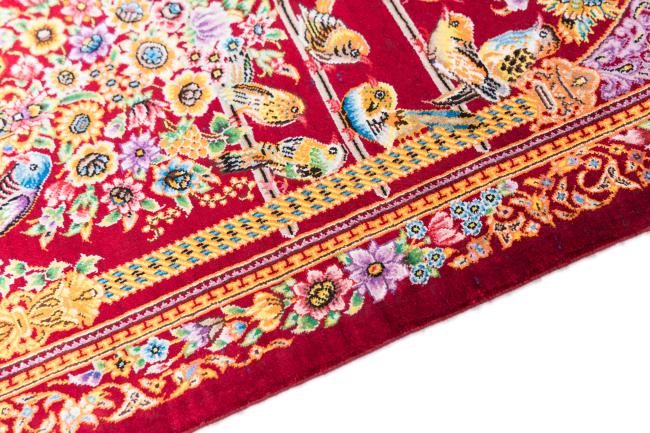 Qum Silk Signed Keyvan - 4