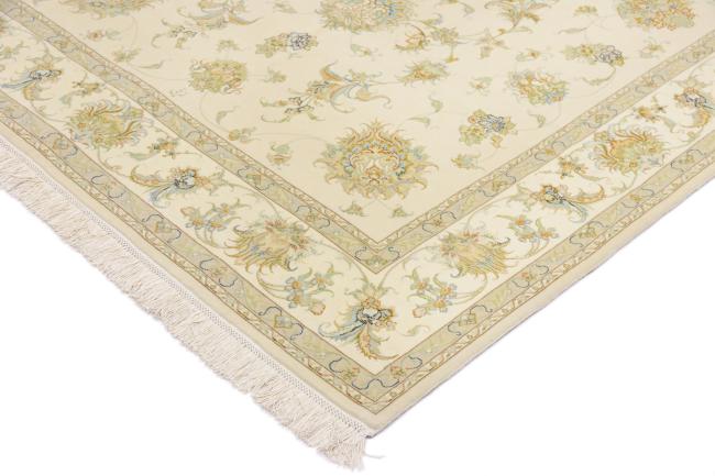 Tabriz 60Raj Signed Silk Warp - 4