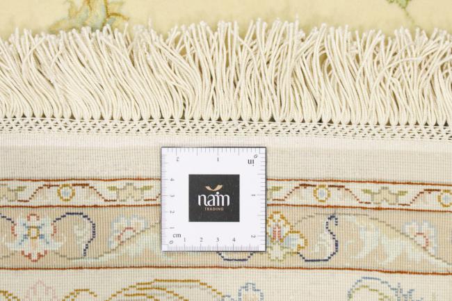 Tabriz 60Raj Signed Silk Warp - 9