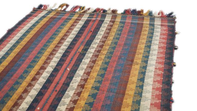 Kilim Fars Ghashghai Antique - 3