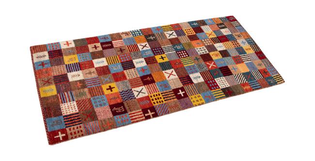 Perzisch Gabbeh Kashkuli Banafsheh - 1