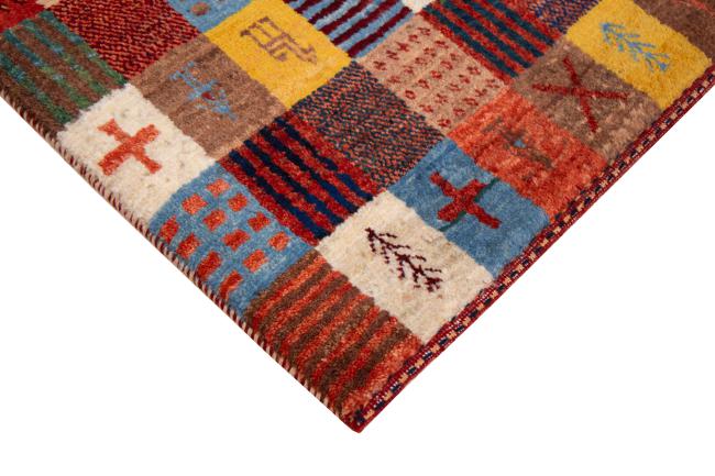 Perzisch Gabbeh Kashkuli Banafsheh - 5