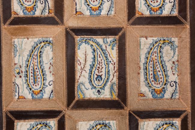 Kelim Patchwork Leder - 6