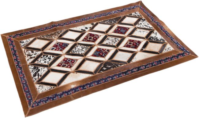 Kilim Patchwork Leder - 2